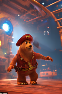 A Pirate Story with a Bear and unlikely Friendship
